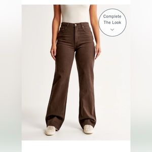 Abercrombie 90s curve love Relaxed Jeans